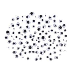 Wackelaugen, sortiert