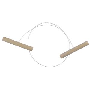 Drahtschlinge mit Holzgriffen