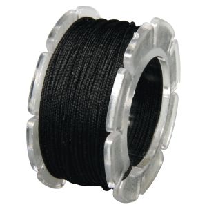 Cordon en cire av. noyau nylon, 0,6mm ø