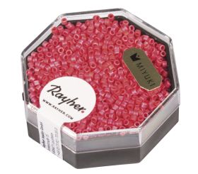 Delica-Rocailles, 1,6mm ø, klassikrot