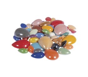 Diamond Glas Mosaiksteine, tropfenförmig