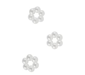 Plastik Perlenblüte, 10mm ø