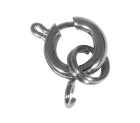 Stainless steel chain catch w split ring