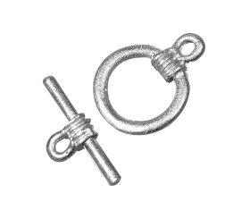 Fermoir rond, 14mm ø