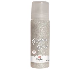 Glitter glue coarse, iris