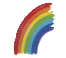 Wax motif: Rainbow