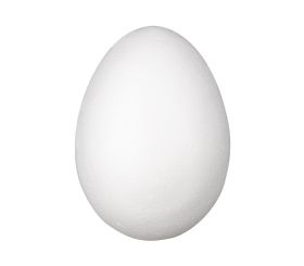Styrofoam egg, 2-part