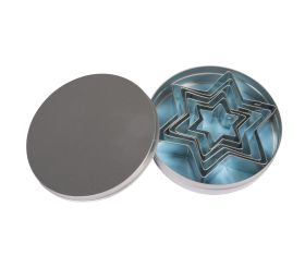 Star-shaped cookie cutters f. deco