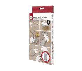 Silicone mould pumpkin, mushroom, leaf