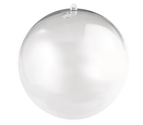 Plastik-Kugel, 2tlg., 18cm ø