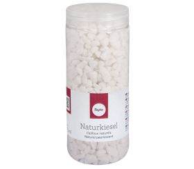 Naturkiesel, weiß