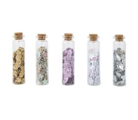 Pailletten Herzen/Blumen sort.