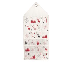 Calendrier de l'avent à suspendre