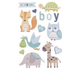 3D Papier Sticker Baby