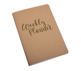 Booklet 'Weekly Planner',FSC Mix Credit