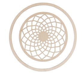 Holzscheibe 'Dream' filigran, FSC 100%