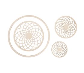 Holzscheibe 'Dream' filigran, FSC 100%
