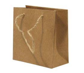 Pappm.Tasche +Jutehenkel, FSC Mix Credit