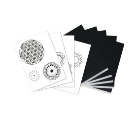Transfer paper w. templates  Mandalas