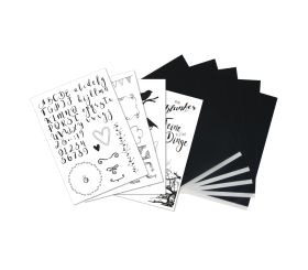 Transfer paper w. templates  Lifestyle