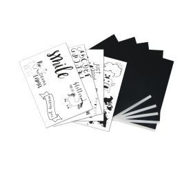 Transfer paper w. templates  Smile