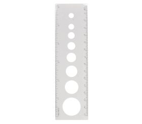 Quilling ruler/ stencil circles