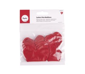 Latex-Herzballons, 30cm ø