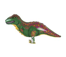 Foil balloon Running dinosaur