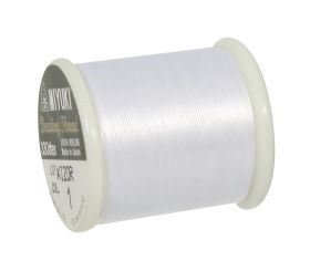 Aufreihgarn f.Delica-Rocailles, 0,27mm ø, schneeweiß