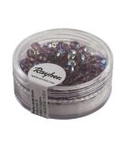 Glas Schliffperle, 4mm ø, amethyst