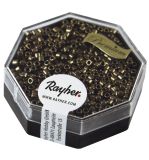 Delica-Rocailles, 2,2mm ø, rauch topas