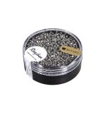 Delica-Rocailles, 1,6mm ø, anthrazit