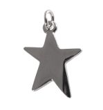 Metall-Anhänger  Stern , 20mm