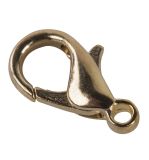 Karabiner-Schließe, gold
