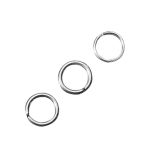 Ringel, 8mm ø, platin