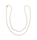 Bead chain, 1.5mm ø, gold
