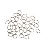 Small oval ring, silver