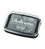 Delicata metallic stamp pad, silver