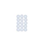 Adhesive wax squares