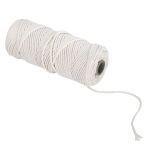 Garn, 3,7mm ø, weiß