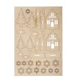 Holzbausatz Winterhäuser