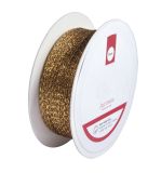 Kordel, ohne Draht, gold