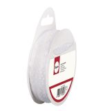 Organzaband mit Punkten