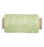 Fil, ø 1mm, vert tilleul