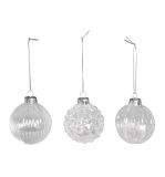 Glass sphere, 6cm ø