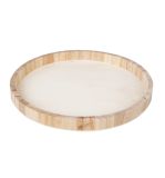 Plateau en bois, FSC Mix Credit, 30cm ø