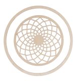 Holzscheibe 'Dream' filigran, FSC 100%