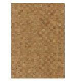 Cork fabric mosaic, rolled