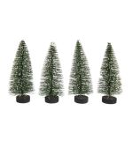 Deko-Tannenbaum beschneit