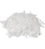 Mini-Kunsthaarlocken, weiß